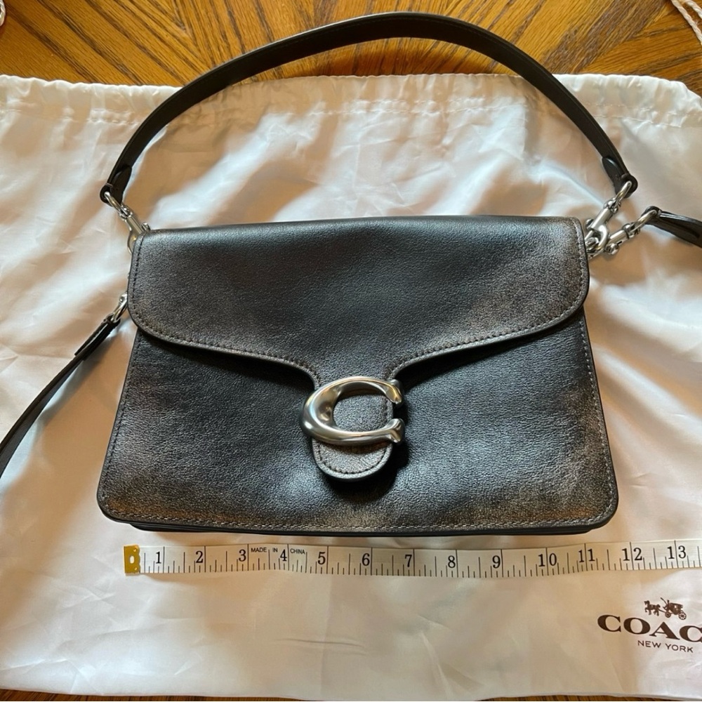 Coach Loved Leather Tabby Shoulder Bag